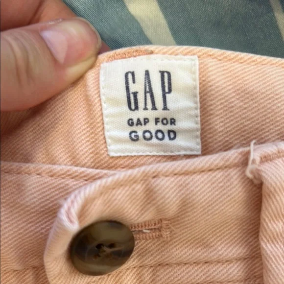 GAP Peach Buttoned Pants - Picture 2 of 6